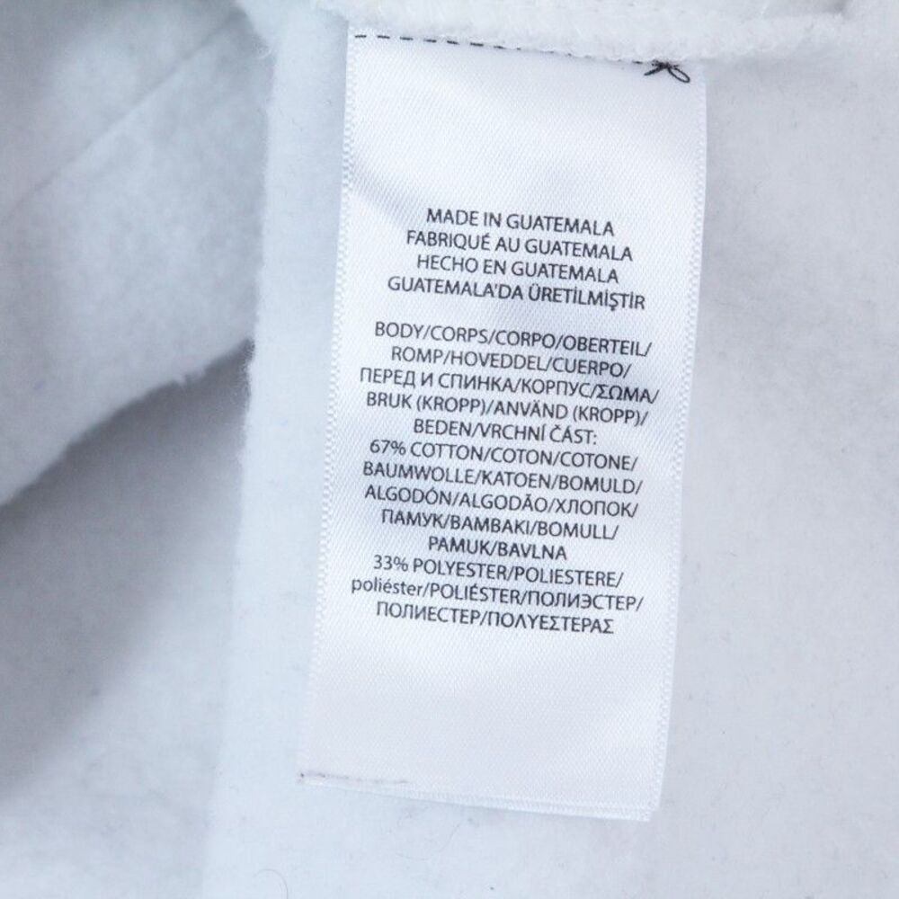 Polo Ralph Lauren Mens Hoodie NWOT White Multi-Graphic Fleece Ribbed Hem & Cuffs - Picture 7 of 11